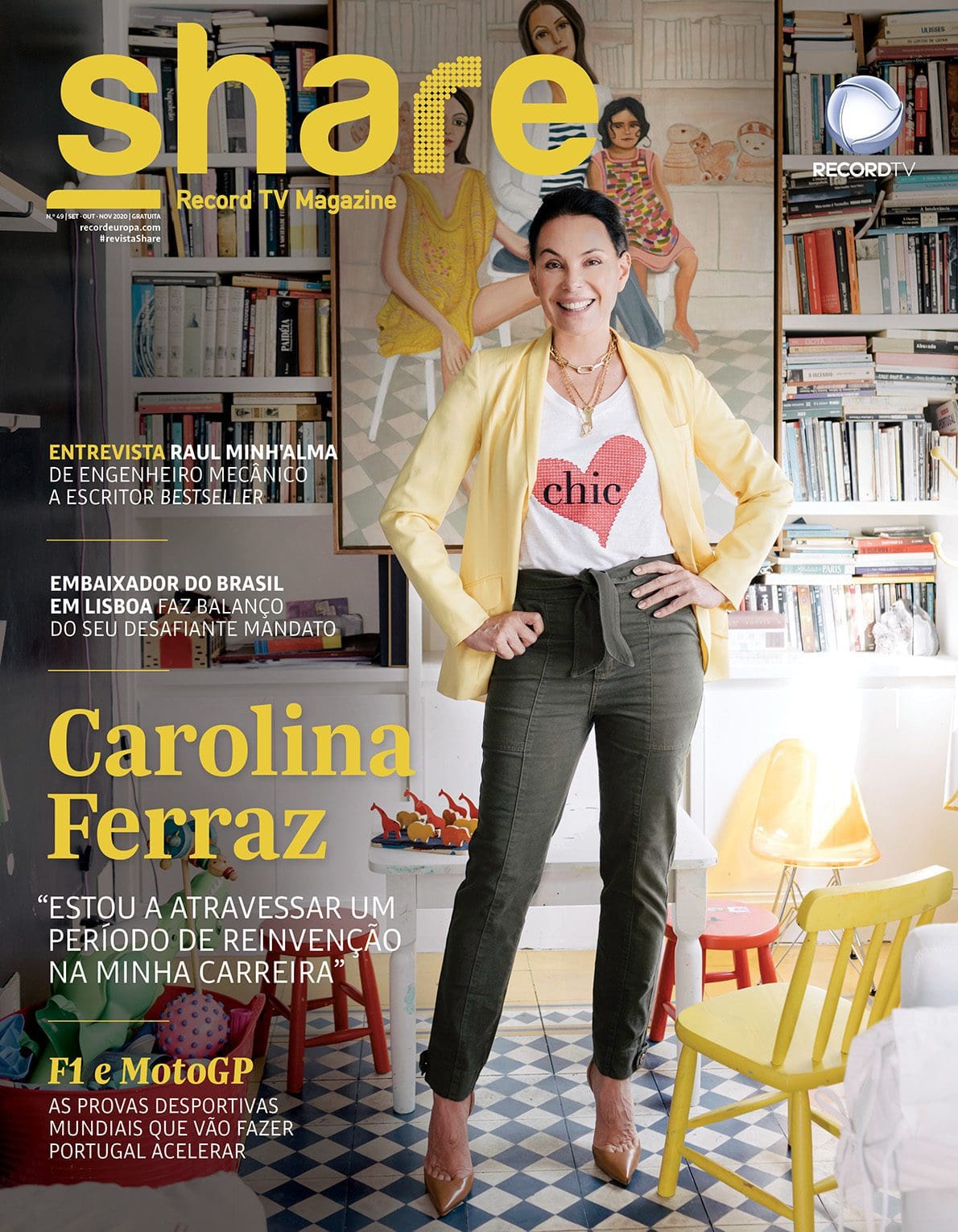 Share Magazine 49 - Carolina Ferraz