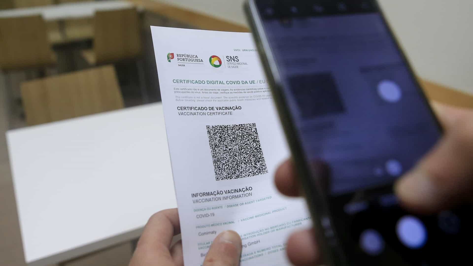 Portugal pede explicações à Comissão Europeia sobre certificados