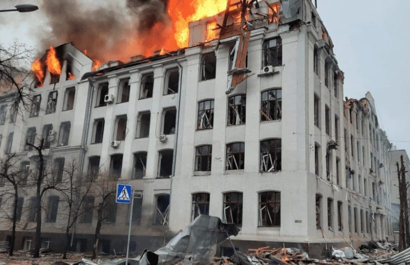 Novo ataque com míssil em Kharkiv 