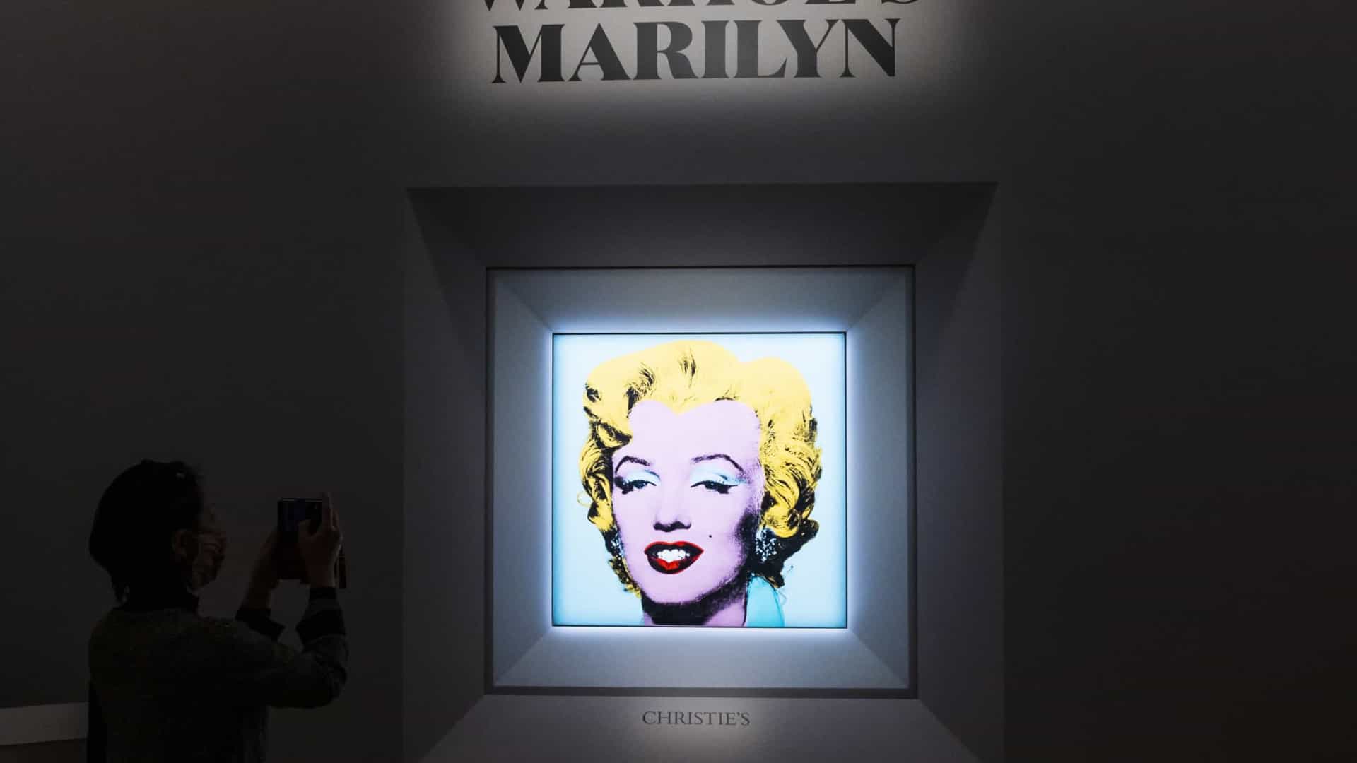 Obra de Andy Warhol com Marilyn Monroe vai a leilão