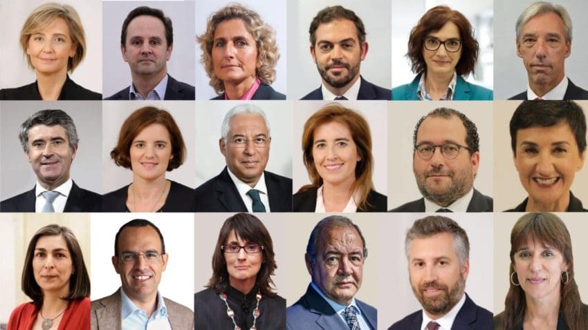 Os 17 ministros do novo Governo