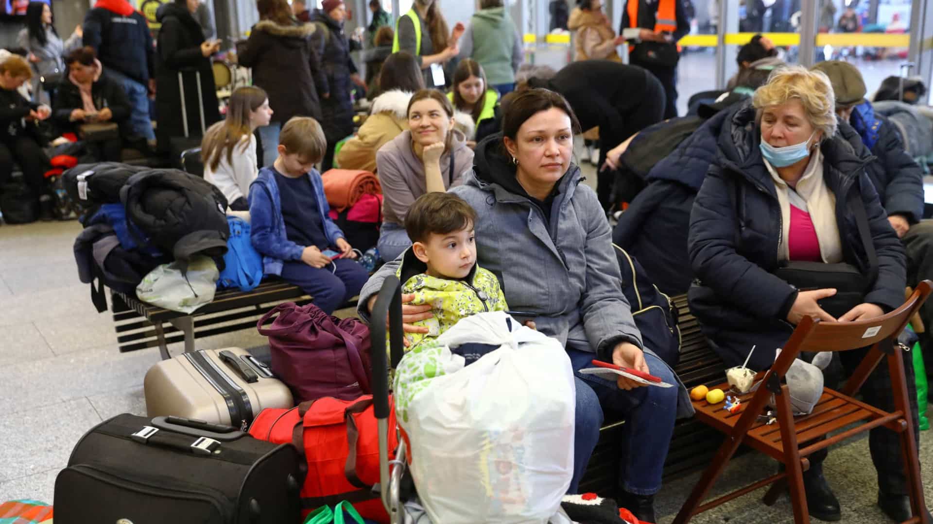 Varsóvia "esmagada" com refugiados