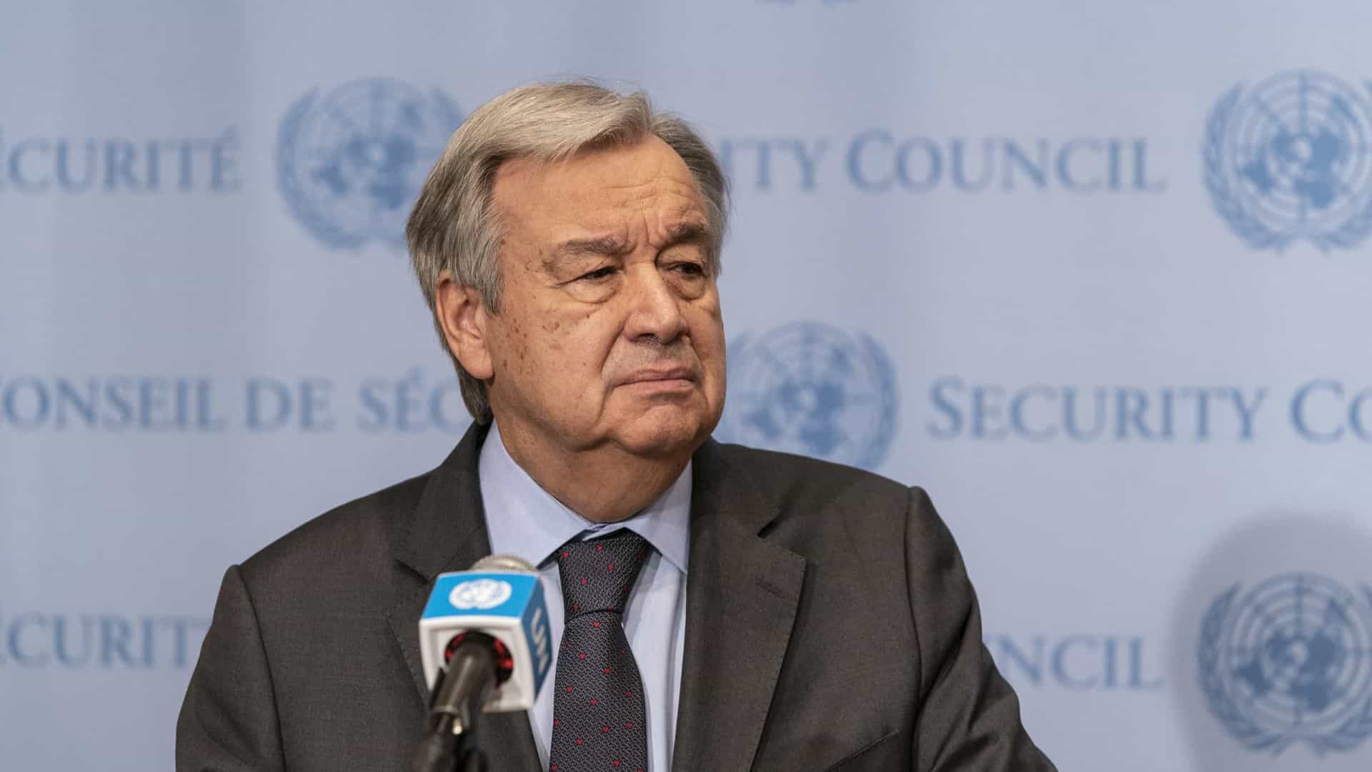 António Guterres não quer Russia excluída da conferência