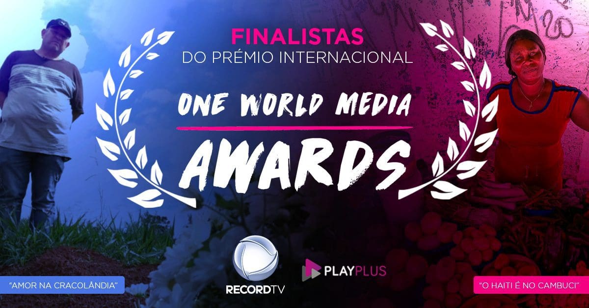 Record TV finalista nos one world media Awards
