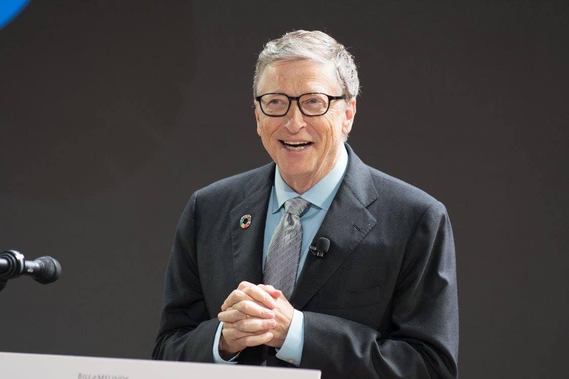 Bill Gates infetado com a covid-19