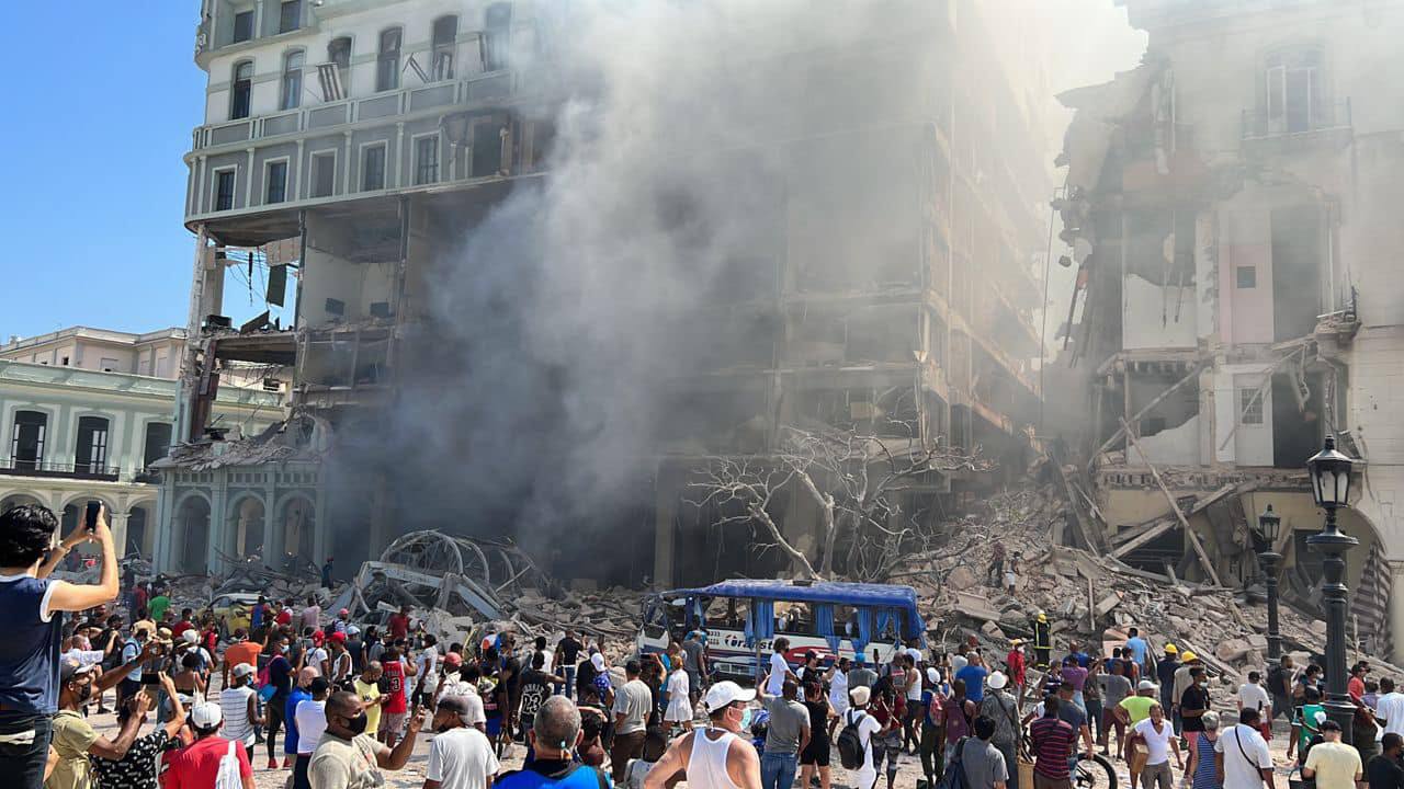 Quatro mortos em explosão de hotel de luxo em Havana