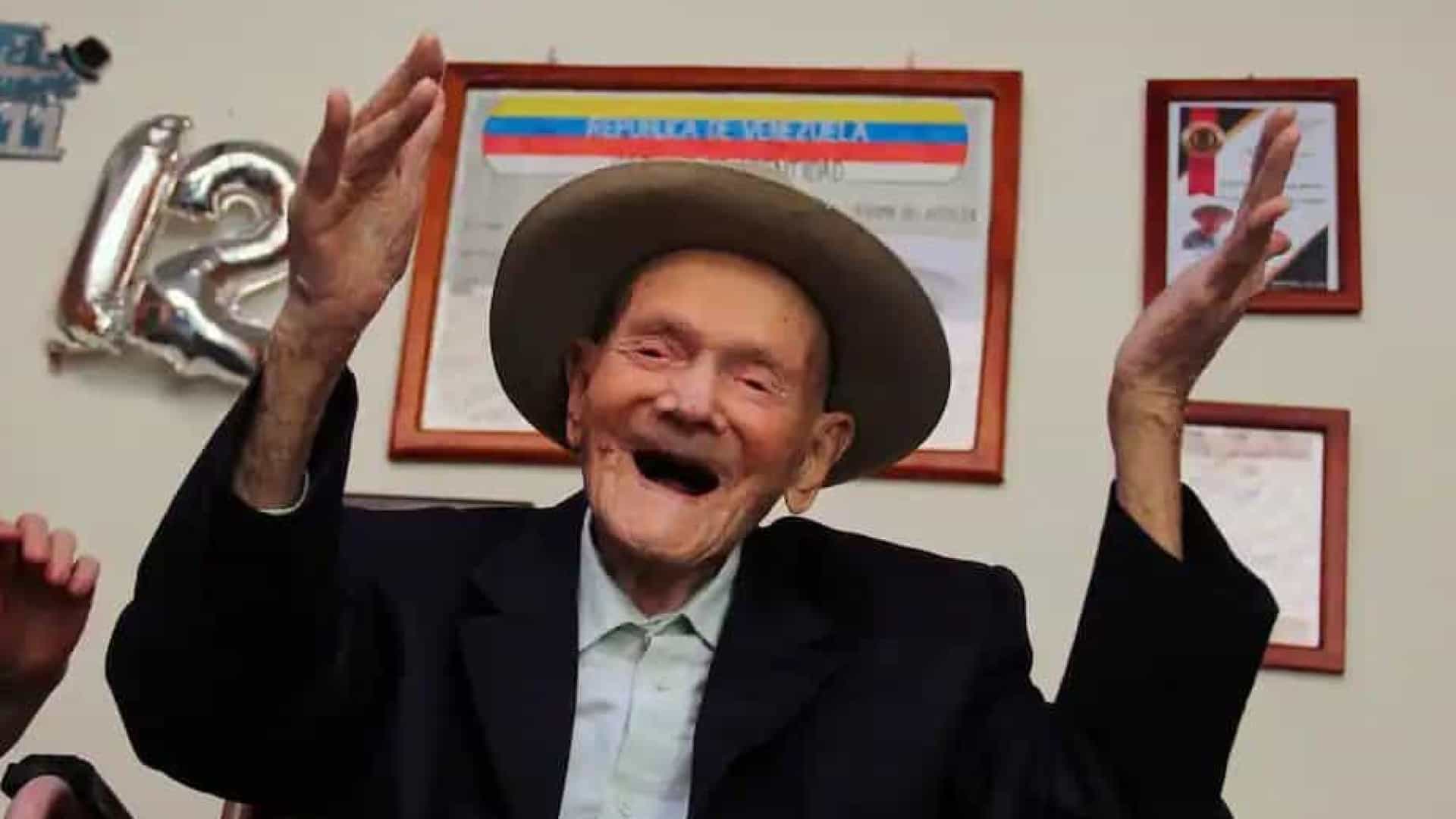 Venezuelano de 112 anos é o homem mais velho do mundo