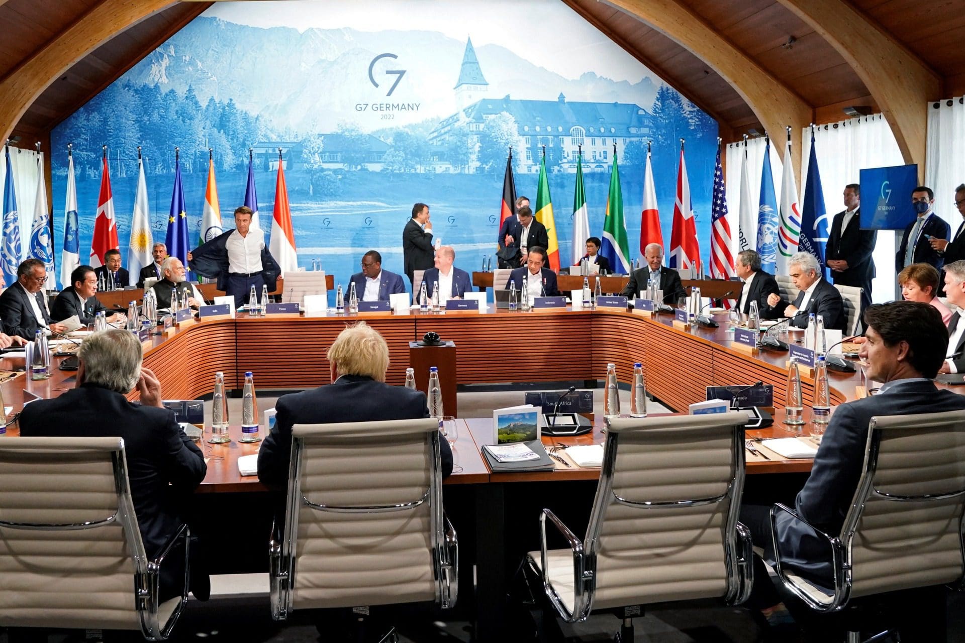 Líderes do G7 prometem apoiar Kiev enquanto for necessário