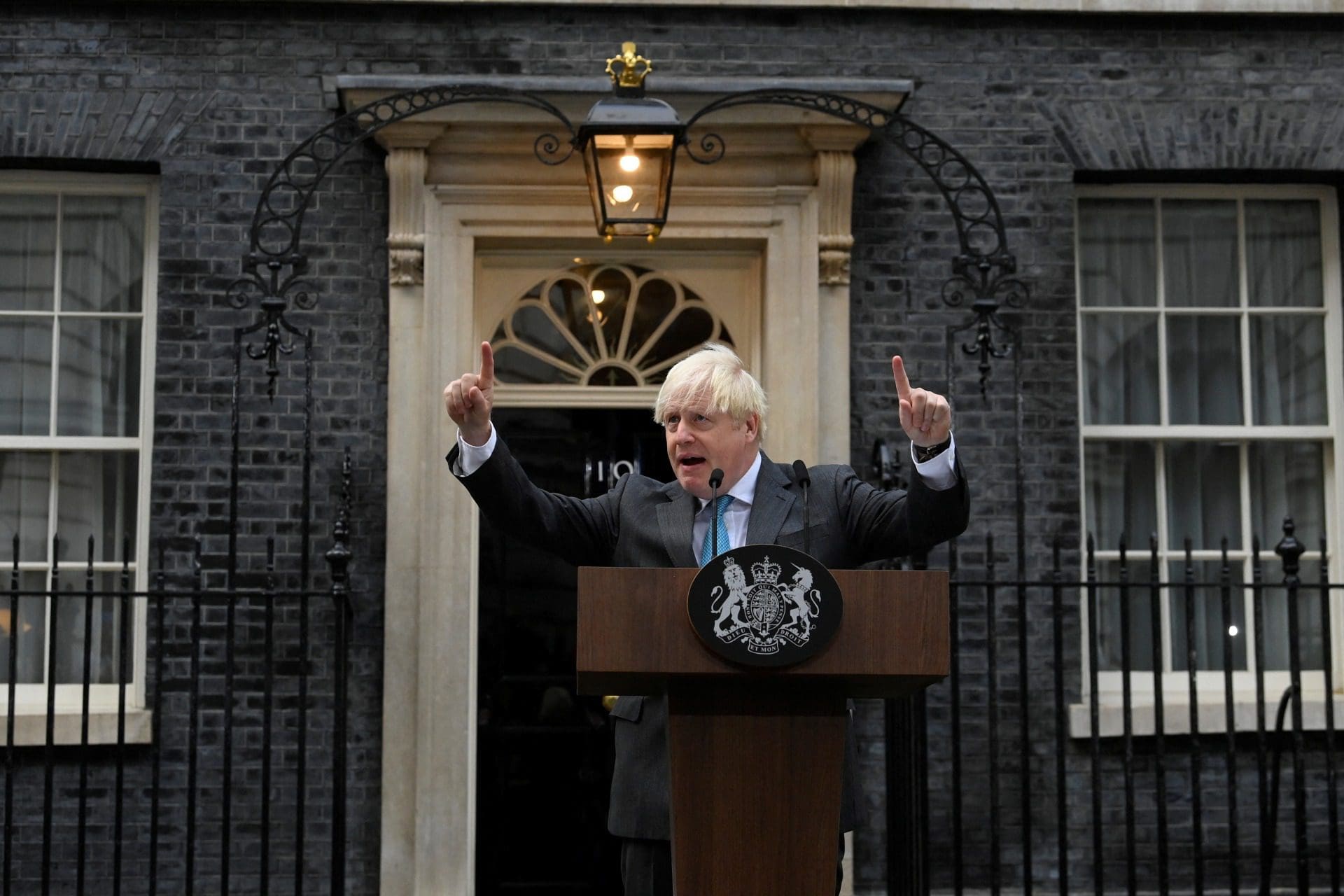 Boris Johnson despede-se de Downing Street