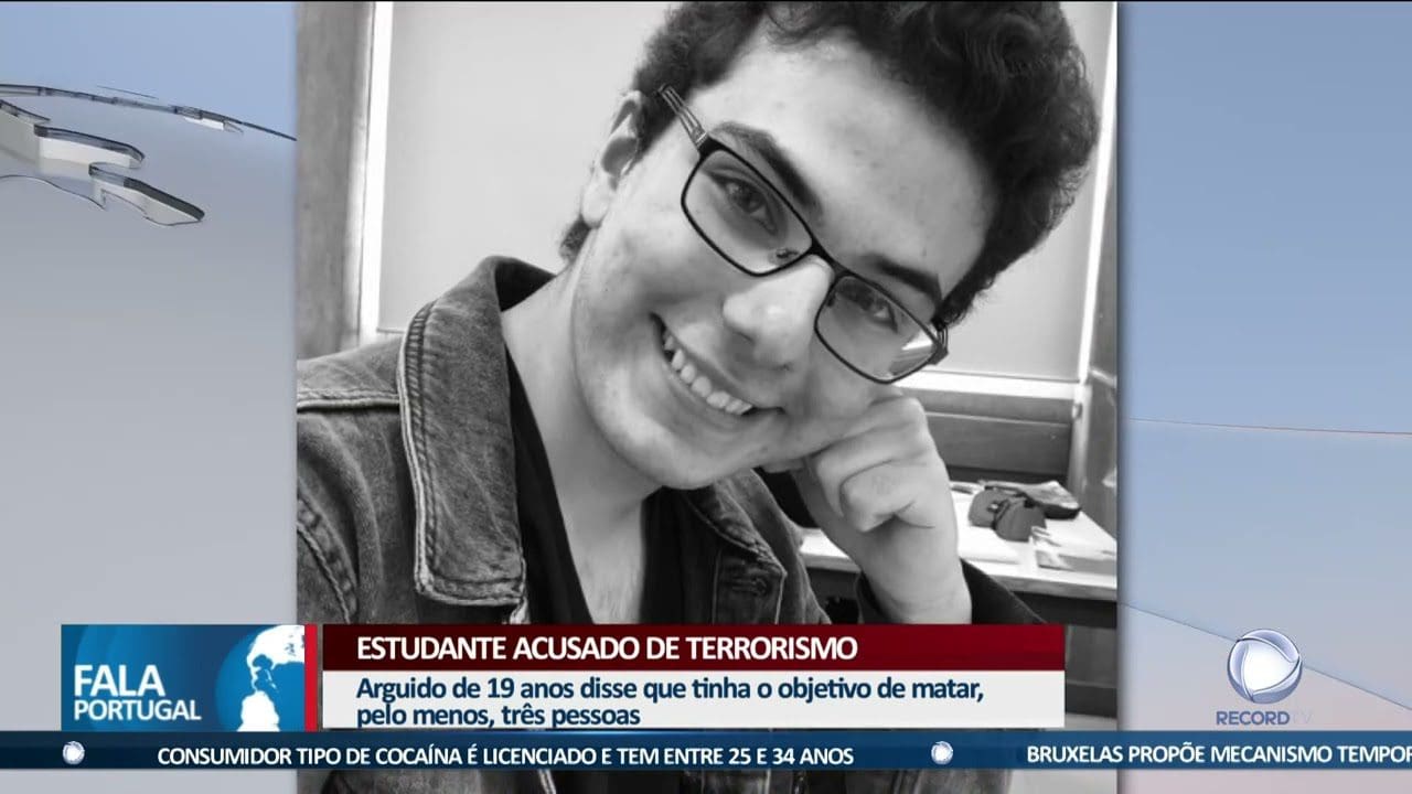 Estudante acusado de terrorismo