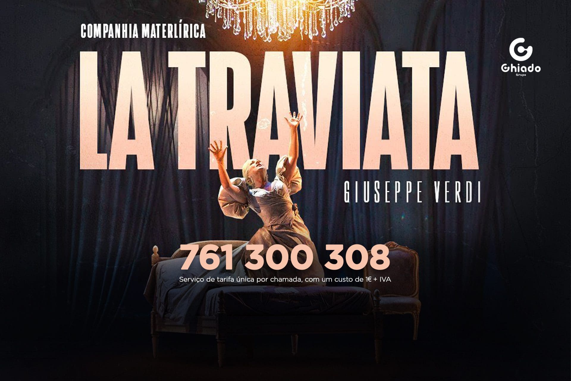 Vá ao espetáculo La Traviata com a Record TV