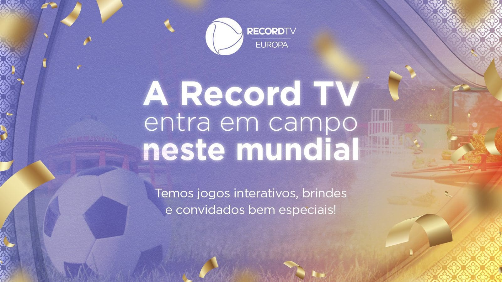 Futebol interativo vai dar espetáculo em eventos da Record TV