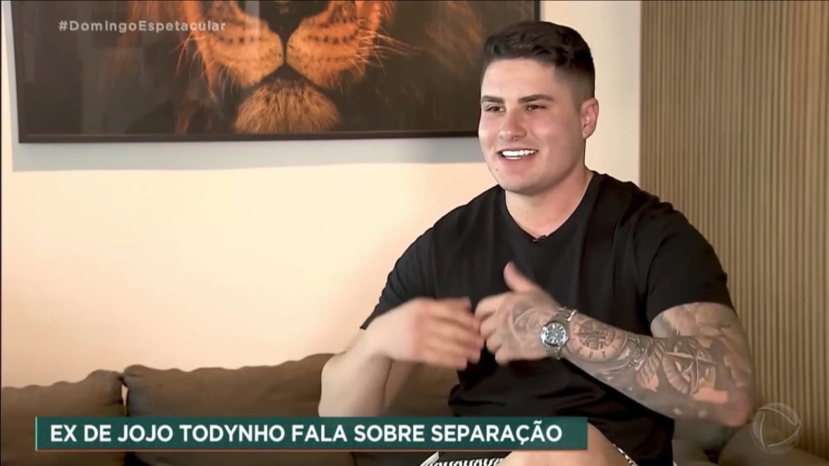 Lucas Souza fala sobre separação de Jojo Todynho