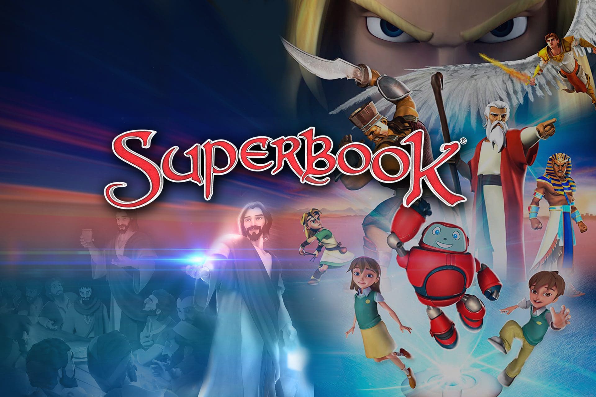 Superbook - As mais inspiradoras histórias bíblicas em desenhos animados!