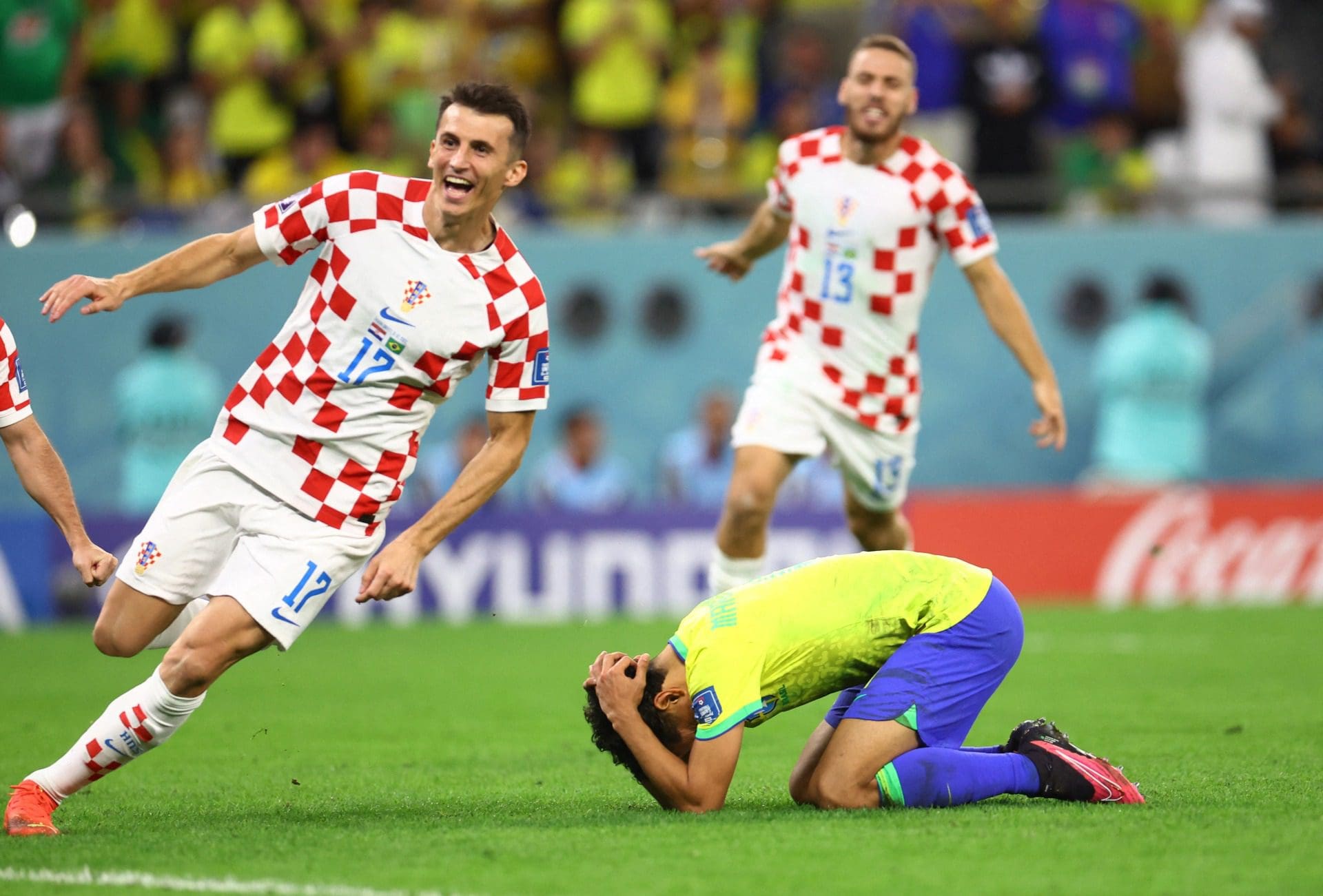 Mundial: Brasil perde e Croácia segue para as meias-finais