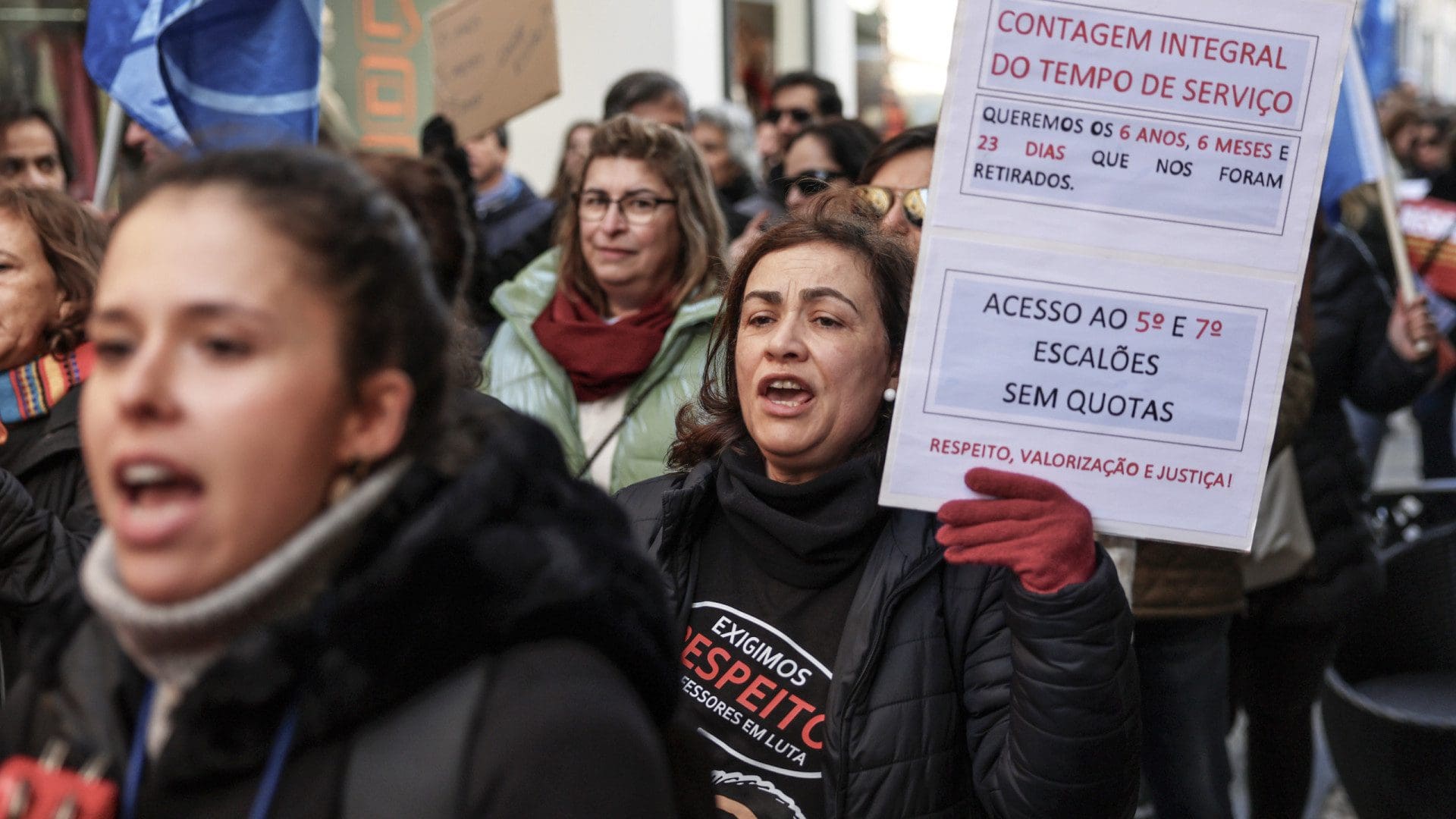 Adesão dos professores à greve em Braga ronda os 90%