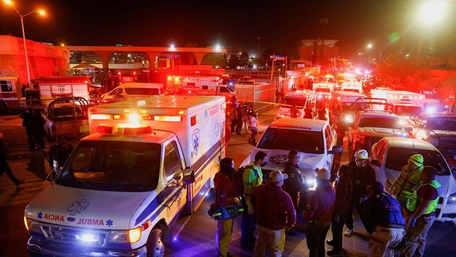 Pelo menos 37 migrantes mortos num incêndio na fronteira com os EUA