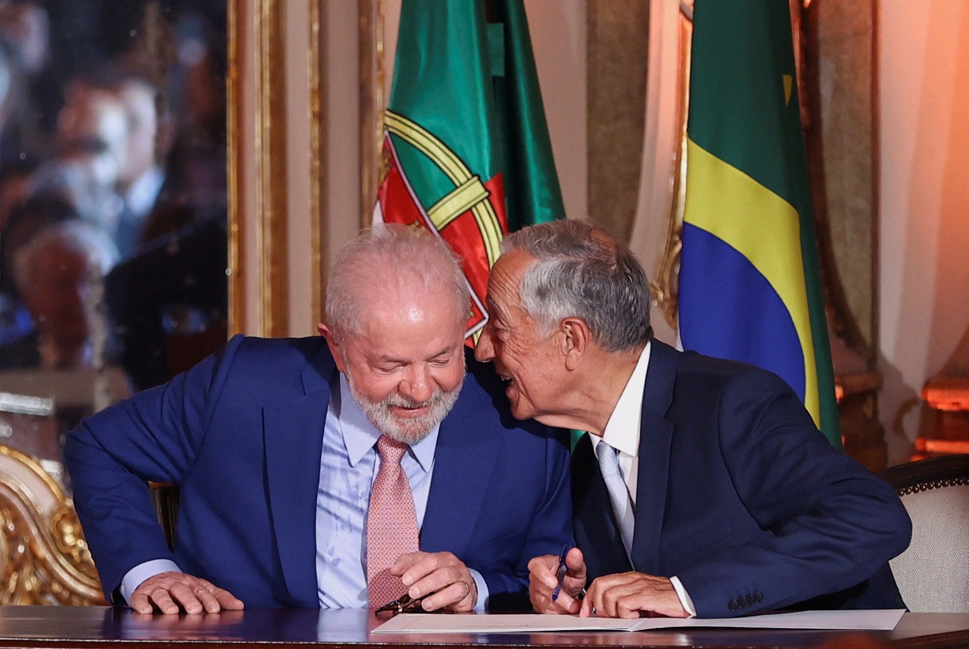 Marcelo faz balanço “muito bom” de visita de Lula da Silva a Portugal