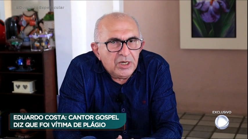 Cantor gospel acusa Eduardo Costa de plágio e pede indemnização milionária