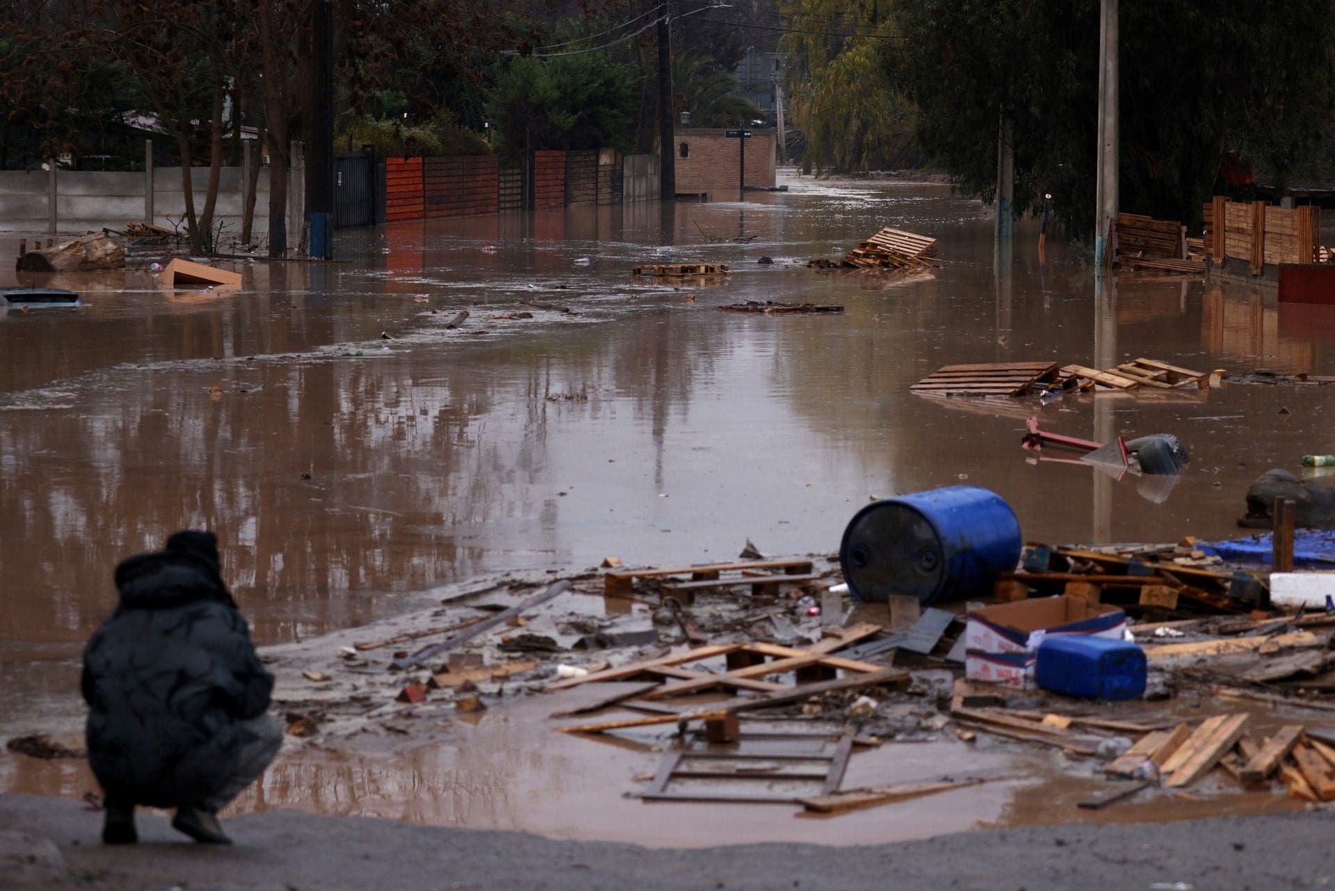 Inundações fazem dois mortos no Chile