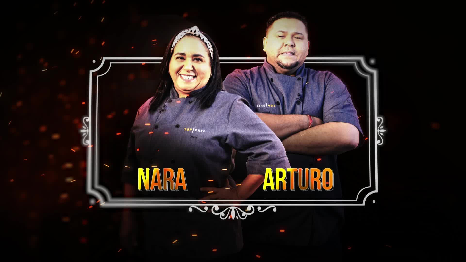 Nara e Arturo vencedores da repescagem! - E12 (promo)