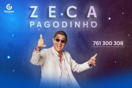 A Record TV leva-o ao concerto de Zeca Pagodinho