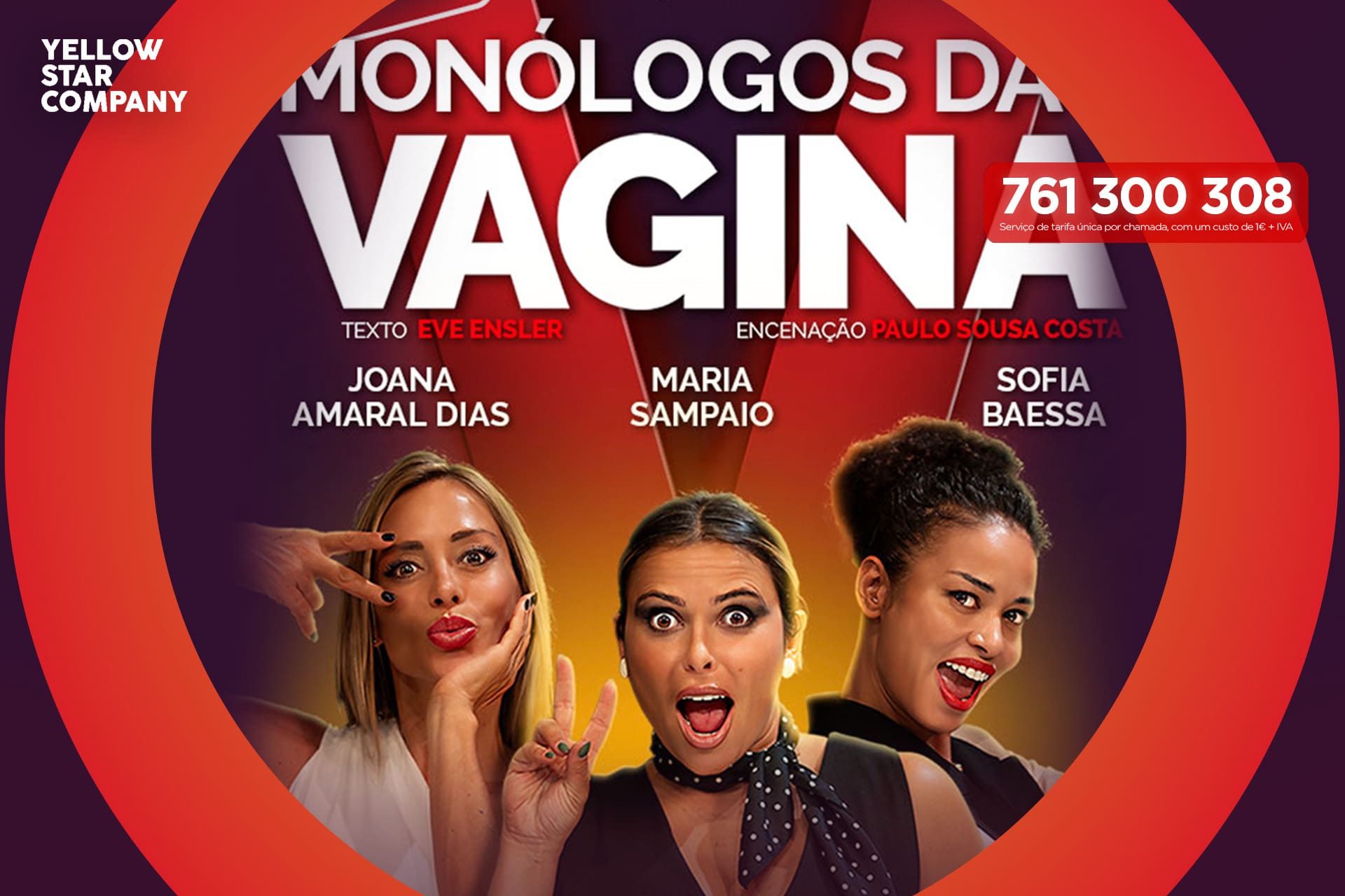 banner passatempo monólogos da vagina - A RECORD leva-o a ver a peça 'Os Monólogos da Vagina'