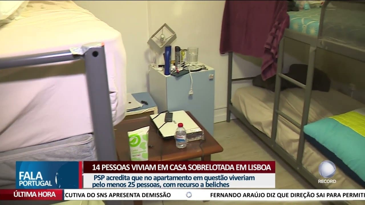 14 Pessoas Viviam Em Casa Sobrelotada Em Lisboa